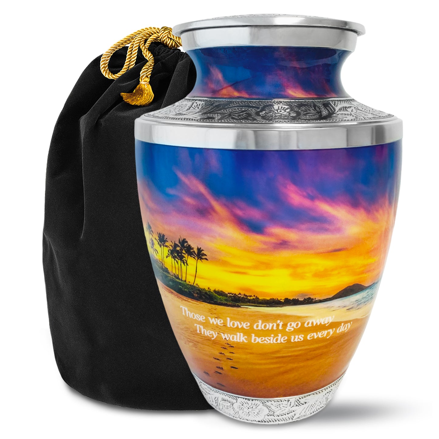 Footprints Adult Urn for Ashes